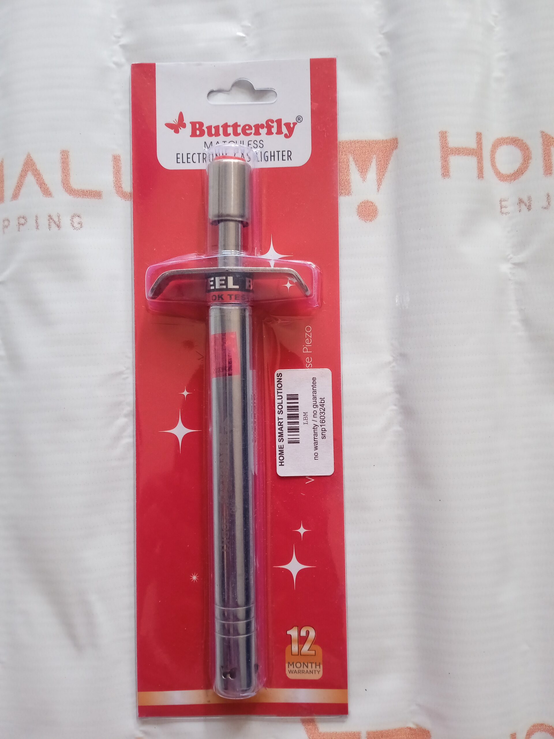 Butterfly Matchless Electronic Gas Lighter HOME MALL